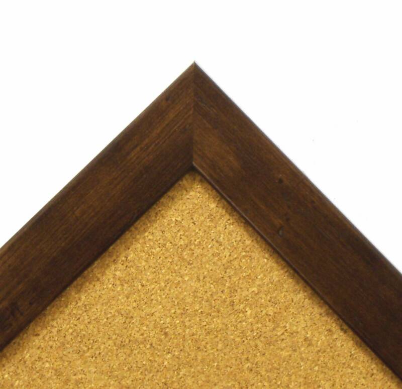 cork board brown walnut